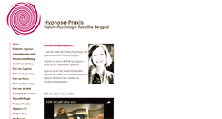 Desktop Screenshot of hypnose-jetzt.de