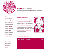 Tablet Screenshot of hypnose-jetzt.de